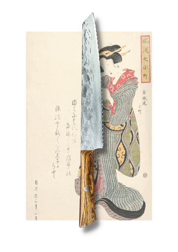 The Kyoto Serrated - Koi Knives