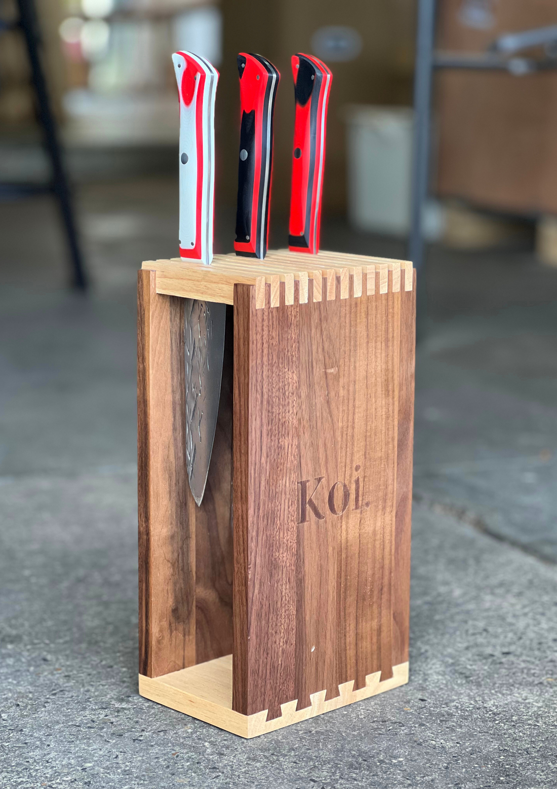 The Bamboo Knife 3 Set - Koi Knives