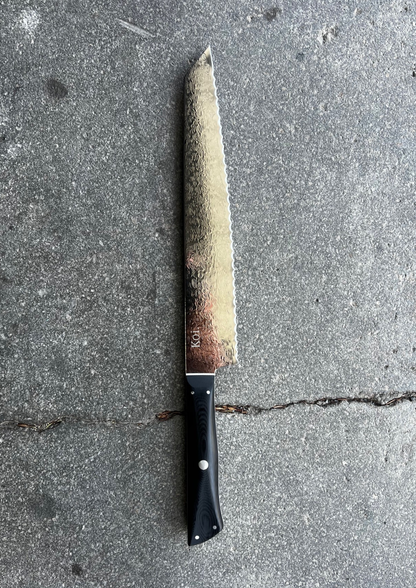 The Urban Bread | Serrated Knife - Koi Knives