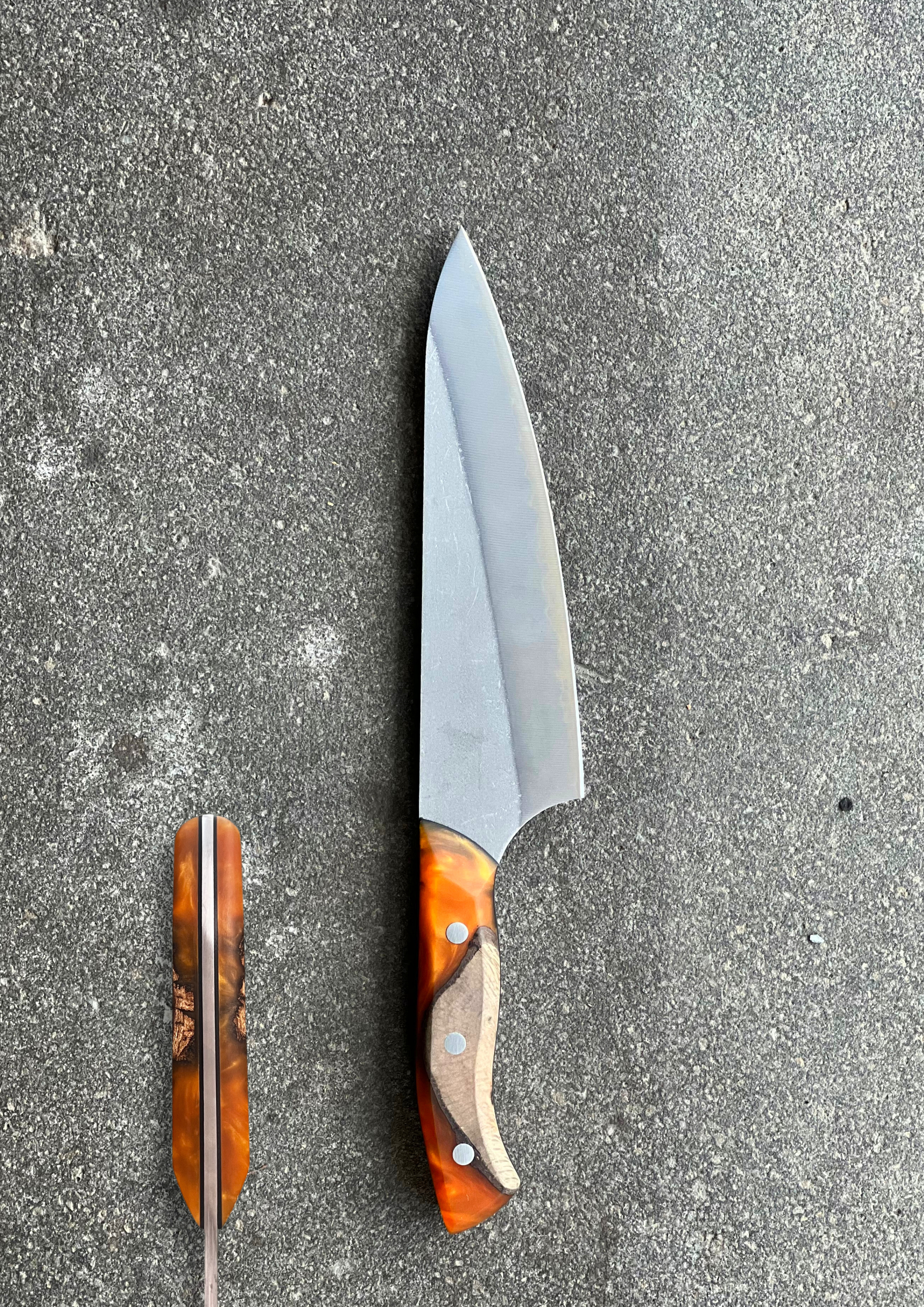 Australian Classic Chef's Knife | The "Wallaby" | Custom - Koi Knives