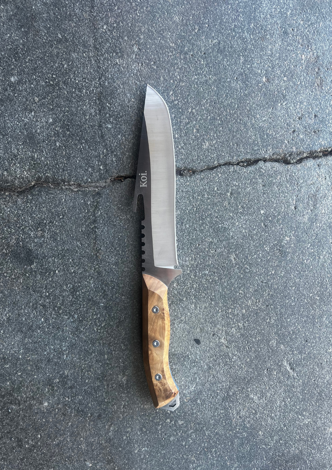 Bushman's Knife | Oak Handle - Koi Knives