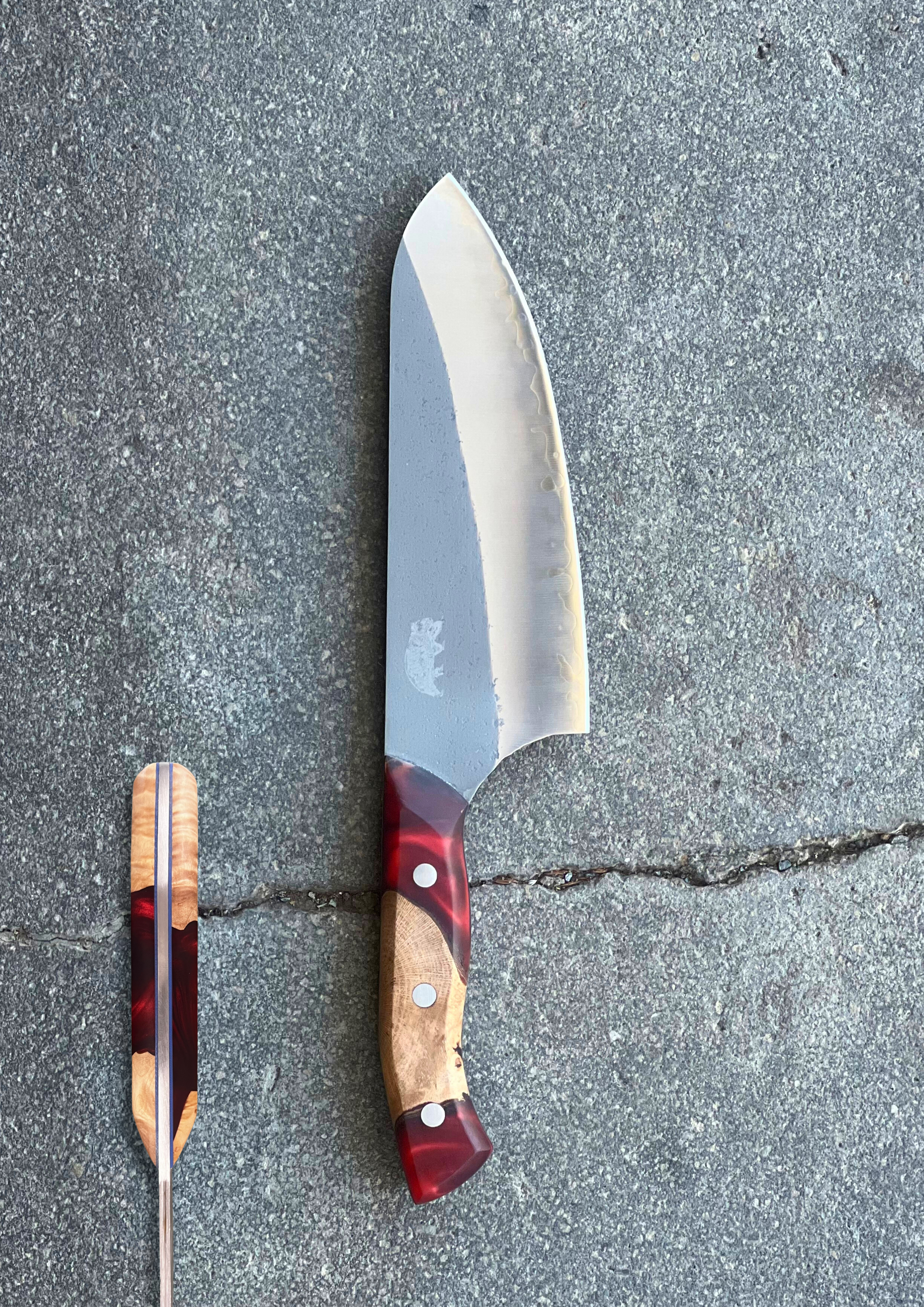 Australian Chef&#39;s Chopper | The &quot;Wombat&quot; Chopper | Custom - Koi Knives