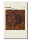 Common Wombat art card by Koi Knives