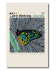 Cairns Birdwing art card by Koi Knives