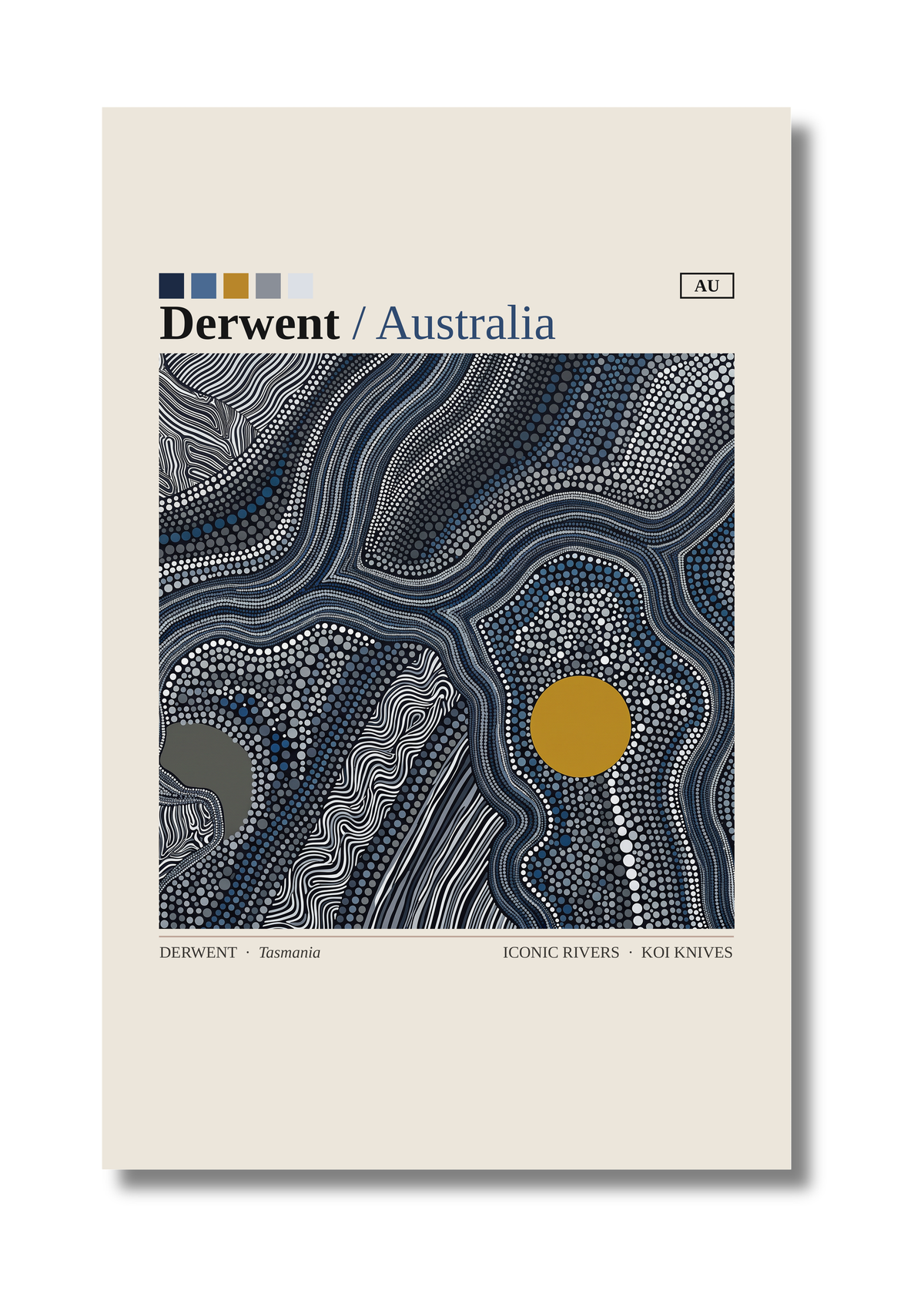 Derwent art card by Koi Knives