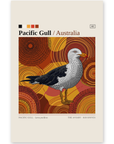 Pacific Gull art card by Koi Knives