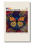 Wanderer Butterfly art card by Koi Knives