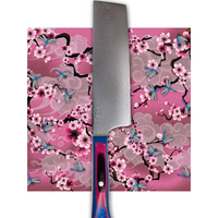 Nakiri Vegetable Knife | "Leaf Cutter" | Rainbow Collection - Koi Knives