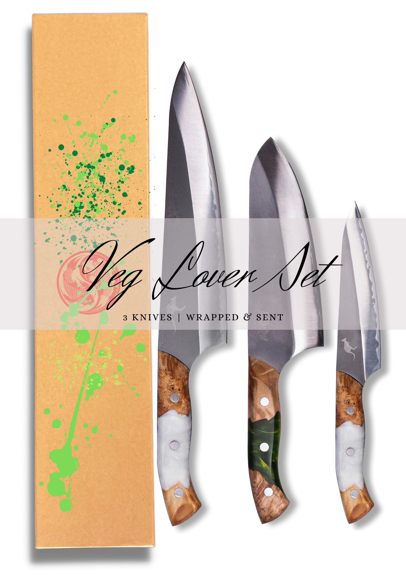 Veg Lover Gift/Set - Koi Knives