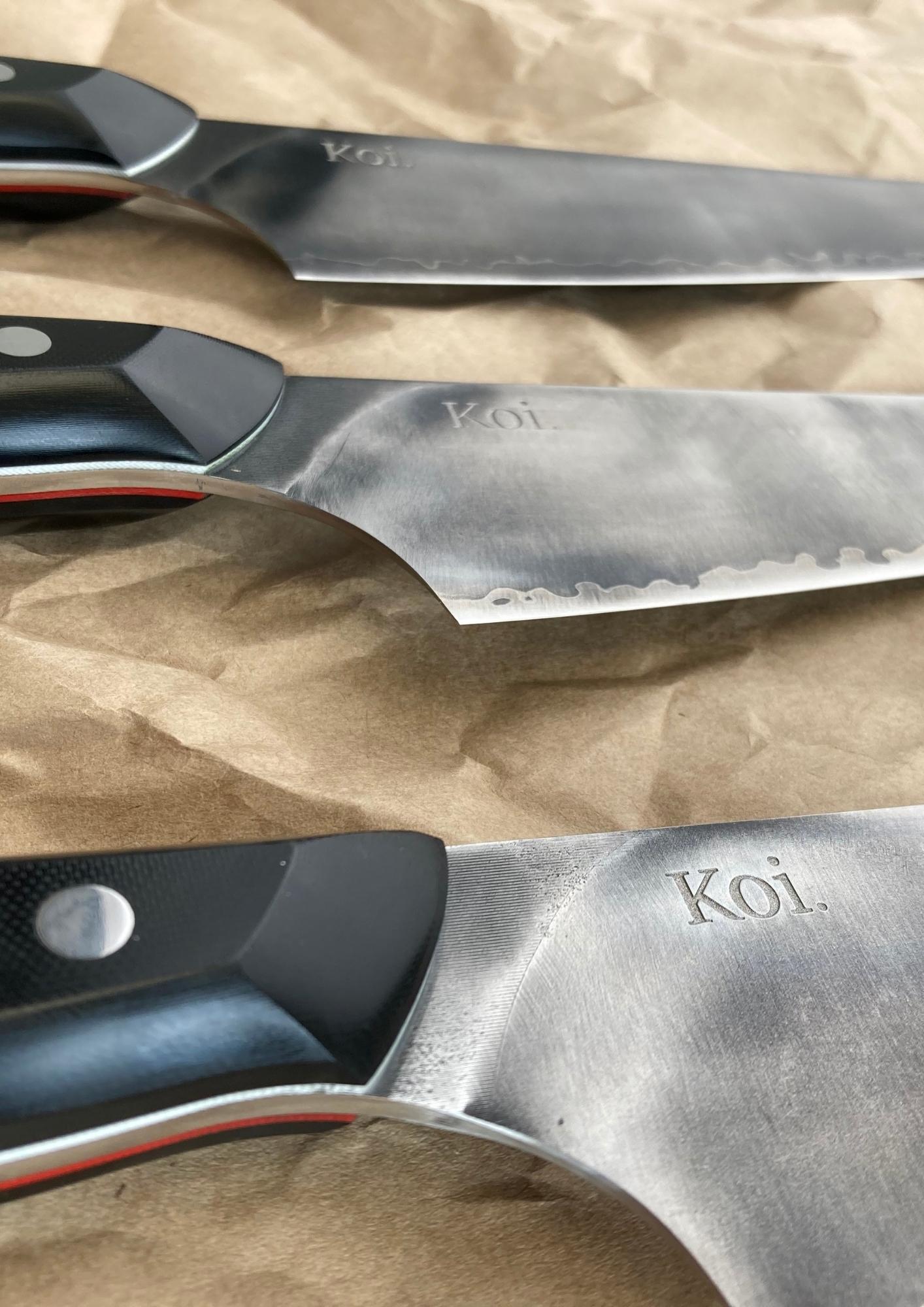 The Industrial Collection | Starter Kit | G10 Handles - Koi Knives