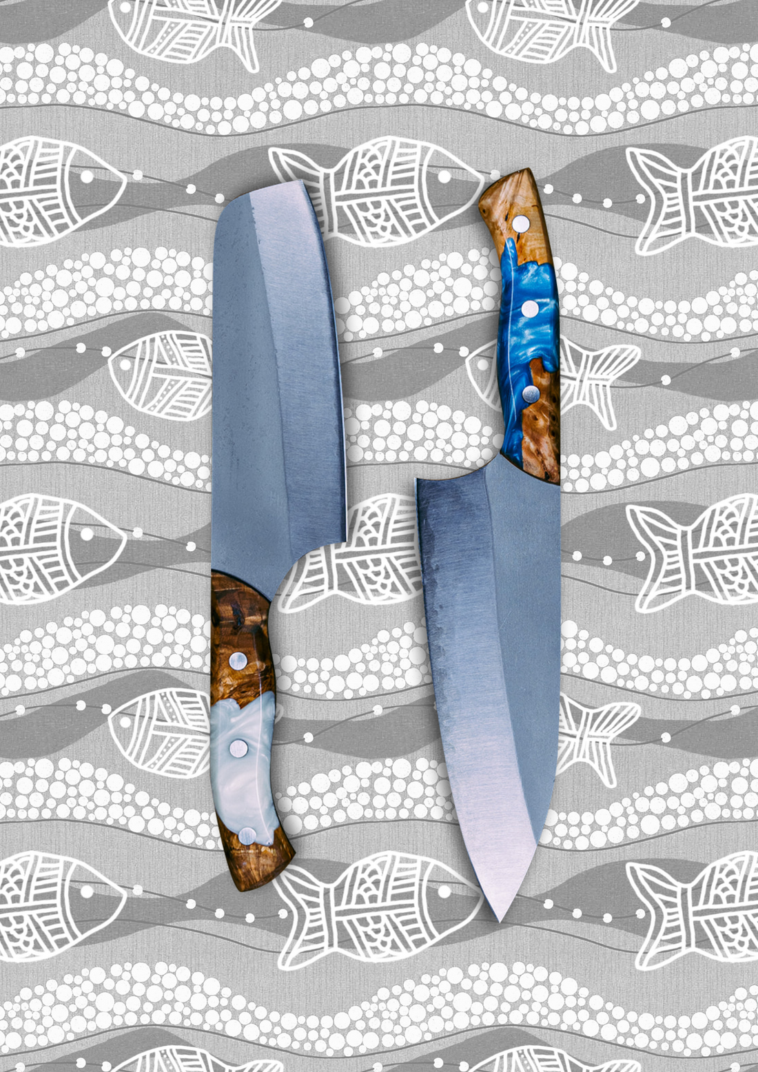 2 Piece BBQ Collection - Koi Knives