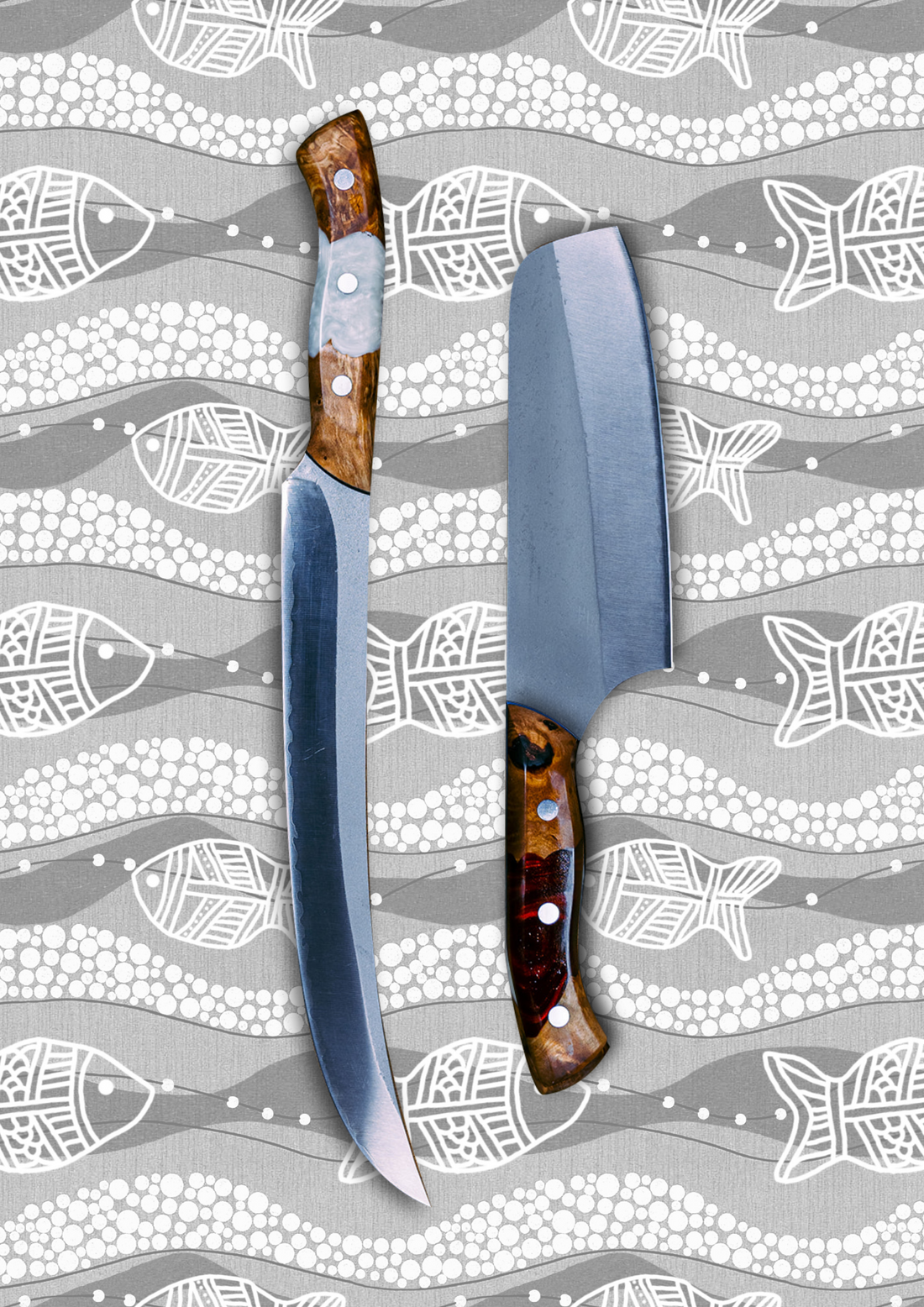 2 Piece BBQ Collection - Koi Knives