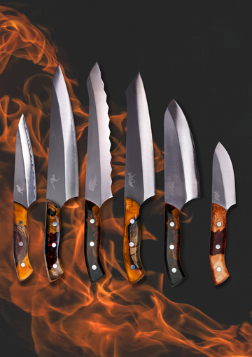 Bushfire Blade Collection | "Big Red" Kit - Koi Knives