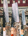 K-Tip Knife Choppers Collection (3 Knives) - Koi Knives