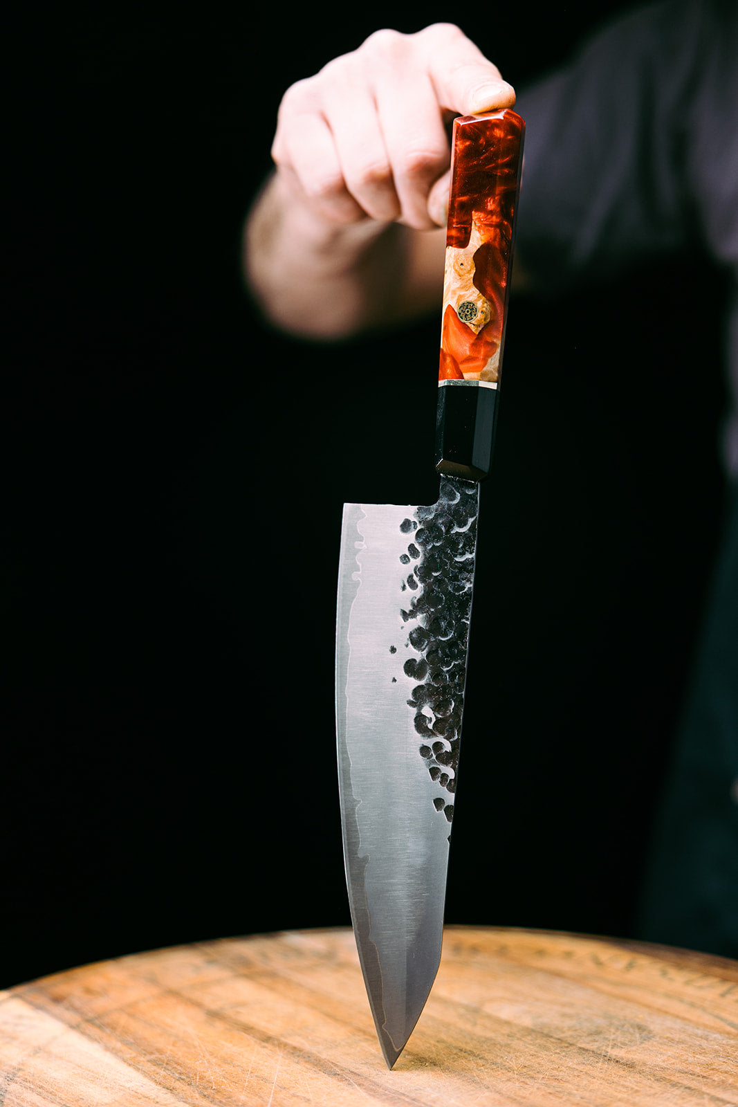 K-Tip Gyuto - Red Handle - Koi Knives