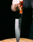 K-Tip Gyuto - Red Handle - Koi Knives