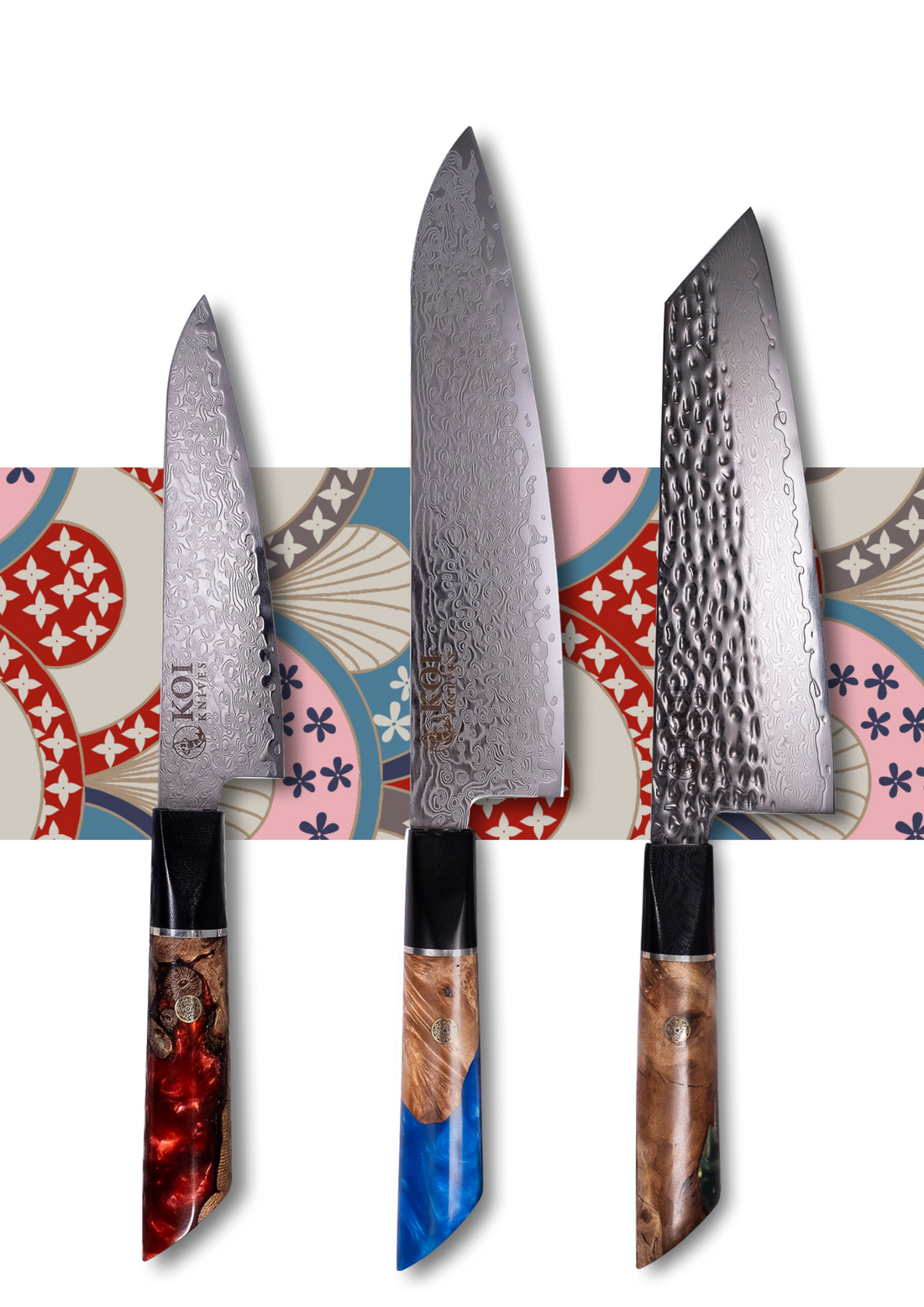 3 Piece Gift Set - Koi Knives