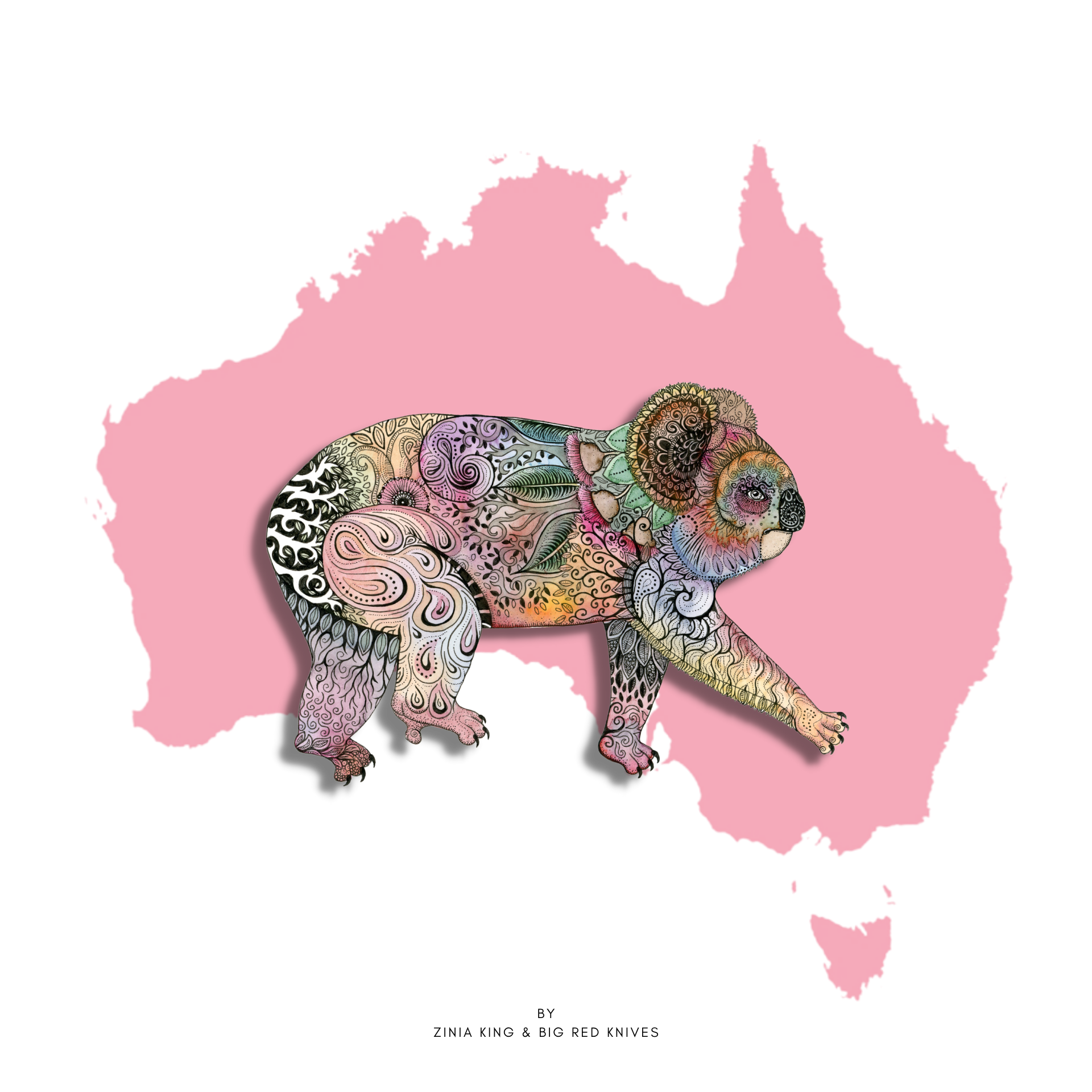 Australian Mini Chopper | The &quot;Koala&quot; Knife - Koi Knives