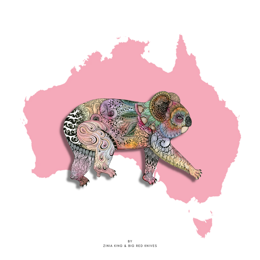 Australian Mini Chopper | The "Koala" Knife - Koi Knives