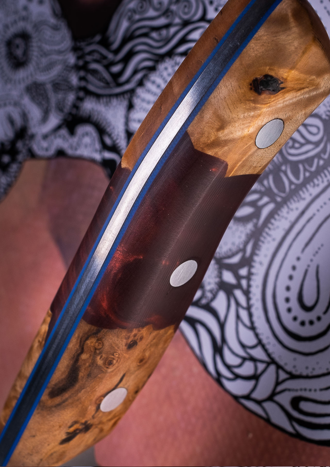 Australian Chefs Knife | The "Big Red" | Custom - Koi Knives