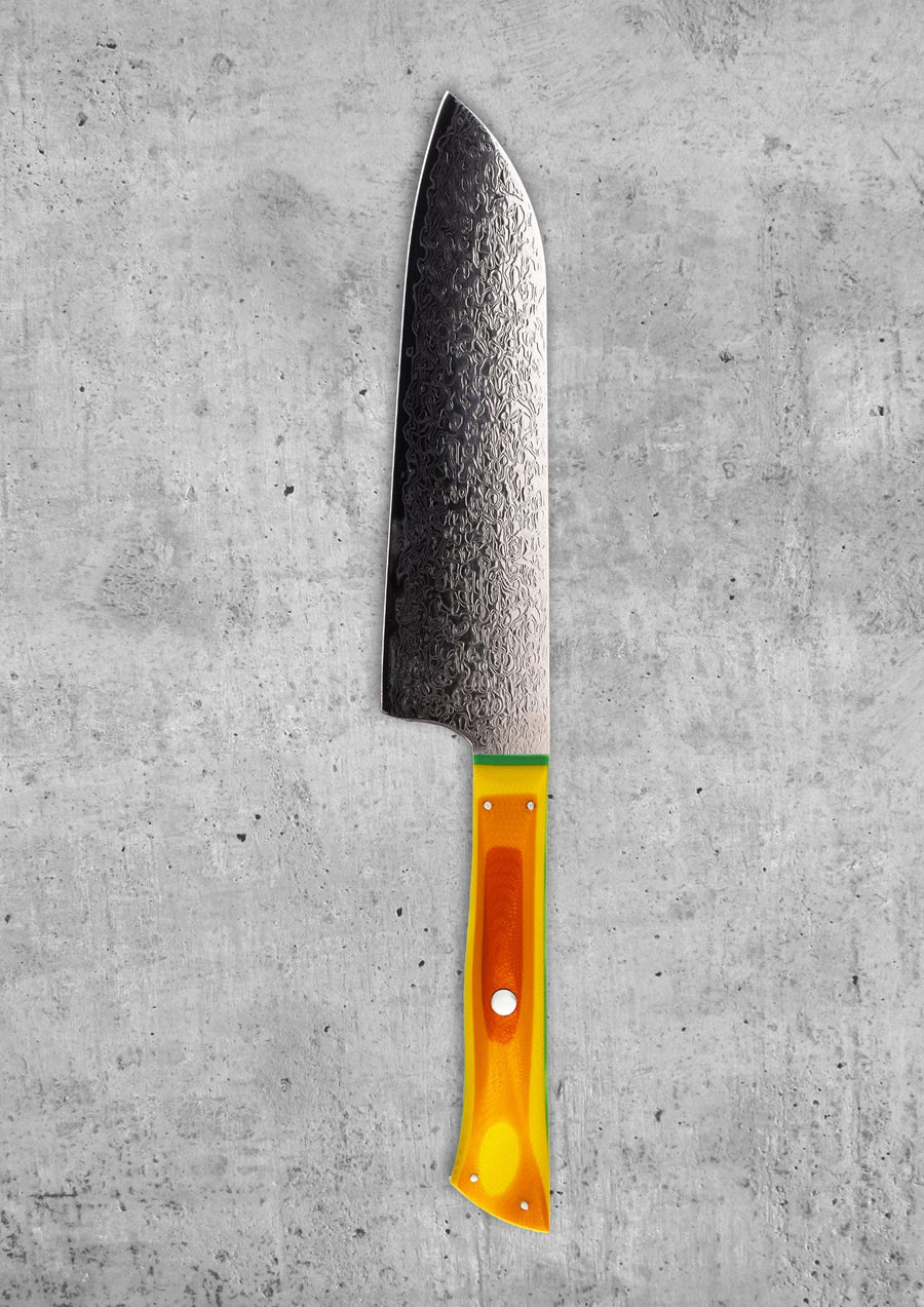 Santoku Multi-Purpose Knife | "Three Virtues" | Seki Collection (ADD-ON) - Koi Knives
