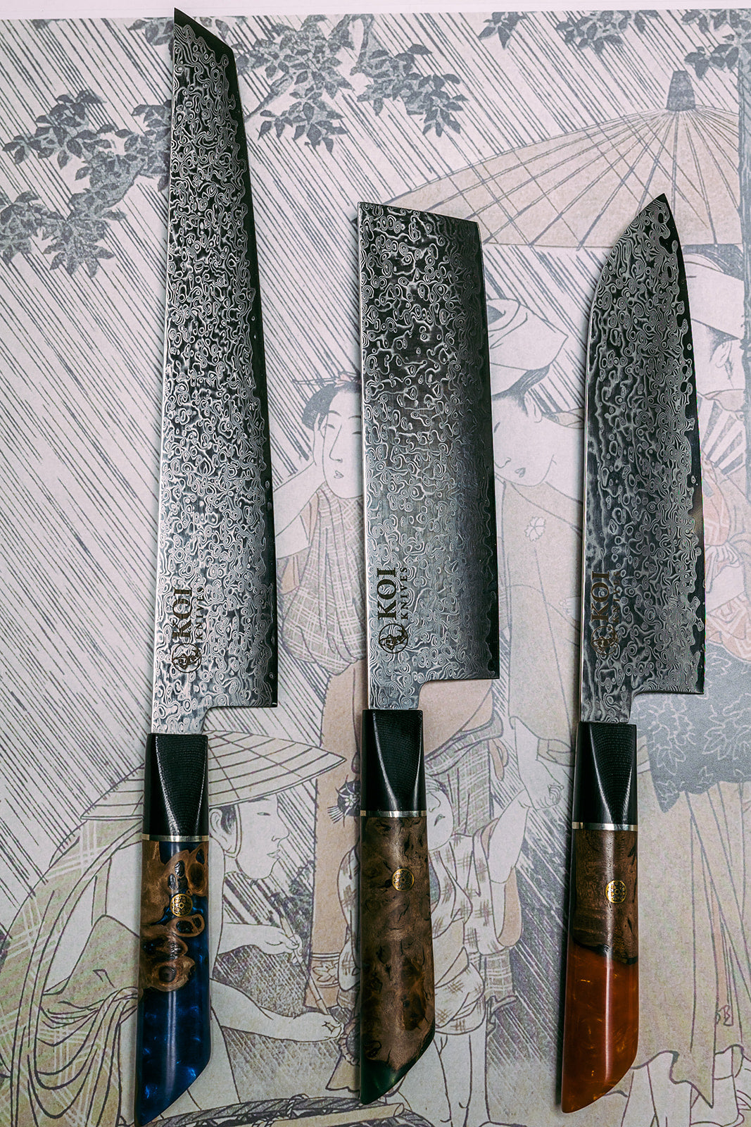 Slicer Knife Collection (3 Knives) - Koi Knives